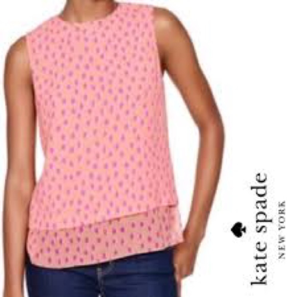 Kate Spade leopard dot shell LNWOT